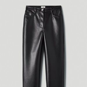 Aritzia Melina Vegan Leather Pant